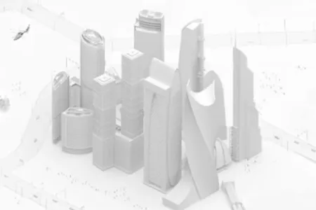 Общественное пространство “Москва-Сити”